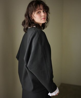 #Newans 【洗濯機可能/セットアップ】コクーンシルエットエアリープルオーバー