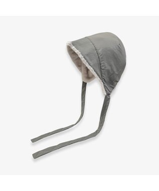 林八百吉商店 un chapeau  中綿ボンネット グレー