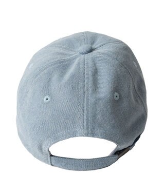 WEGO サークルフリンジロゴデニムキャップ デニム淡加工色