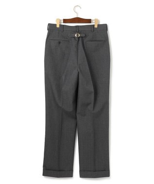 J.PRESS MEN 【J.PRESS ORIGINALS】MAGIC CUBA GABARDINE NEW PIPED STEM TROUSERS / JAPAN MADE グレー系