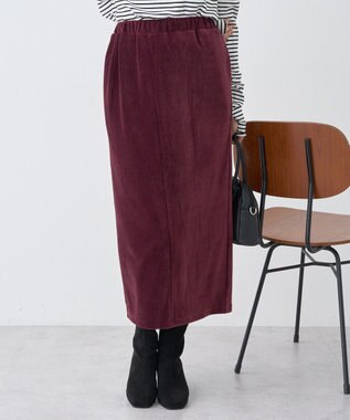 earth music&ecology コーデュロイナロースカート