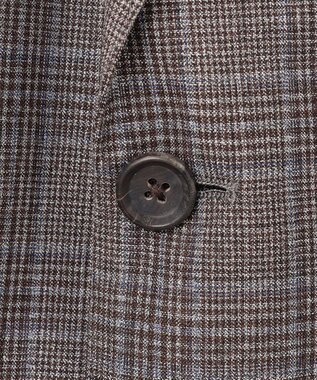 J.PRESS MEN 【NEW STAGE】 KASURI DYEING チェック ジャケット ブラウン系3