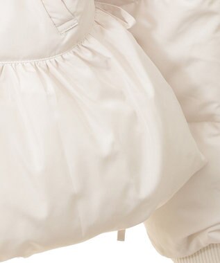 Green Parks ・ｓｗｉｎｇ　ｂｙ　ファイバーダウンペプラムコート Ivory