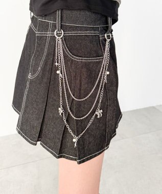 WEGO LパールMIXチャームウォレットチェーン 柄3