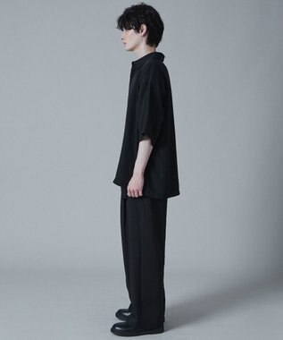 WEGO トロミBIGシャツ（S） ブラック