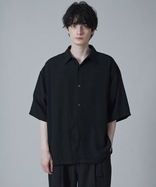 WEGO トロミBIGシャツ（S） ブラック