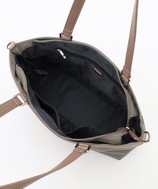 LA BAGAGERIE コンビ2WAYトートバッグ MEDIUM グレー