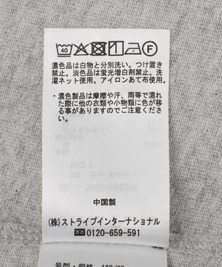 Green Parks ラガーシャツワンピース Gray Mixture