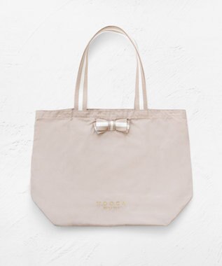 TOCCA 【WEB限定・A4サイズ対応】BICOLOR RIBBON ECOBAG エコバッグ