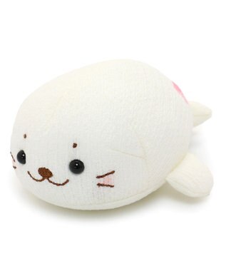 Mother garden しろたん ちりめん ちびマスコット 《しろたん/らっこいぬ》単品 しろたん