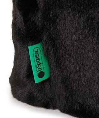LeSportsac FUR E/W TOTE/ブラックフラッフィーファー ブラックフラッフィーファー