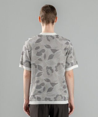 JOSEPH HOMME メキシカンブラインドジャガード　クルーネック半袖ニット アイボリー系5