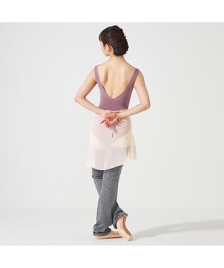 Chacott ◎【Nela ライン】レッグウォーマー グレー杢