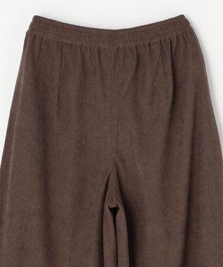 ANY コーデュロイタックバギーパンツ ブラウン