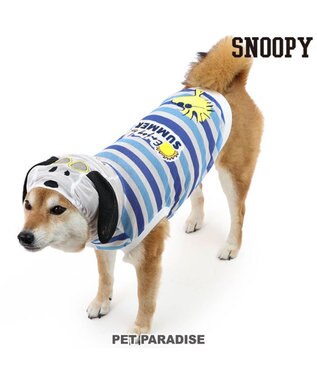  スヌーピー メッシュタンクトップ 《バケーション柄》 中型犬