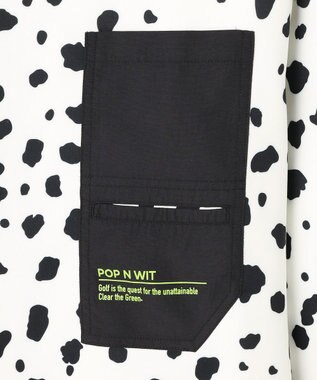 PW CIRCULUS 【MEN】スノーレオパード柄裏フリースモックネックT ホワイト系5