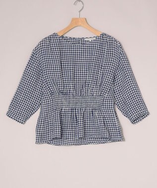 ONWARD Reuse Park 【23区】ブラウス春夏 ネイビー