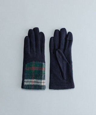 ORuKuBET タータンチェックジャージグローブ (WOMEN)【タッチパネル対応】