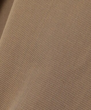 23区 【エステータ】ウールリネン 半袖フレアワンピース カーキ系