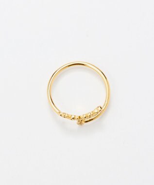 Phoebe ラッキーレターピンキーリングパワー) ゴールド