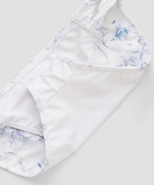 San-ai Resort（三愛水着楽園） 軽い着け心地でしっかり盛れる【楽盛り水着】　パフスリーブワイヤービキニ　9M　【San-ai Resort（サンアイリゾート）】 ネイビー