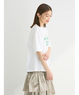 Green Parks 多段カレッジロゴボックスＴシャツ Green