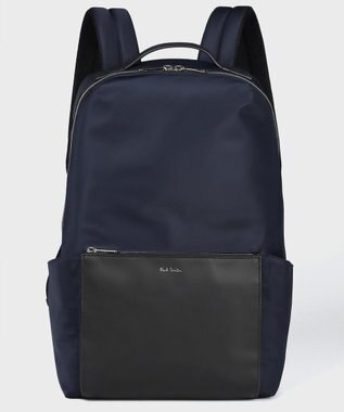  ナイロンブライトストライプトリム リュック