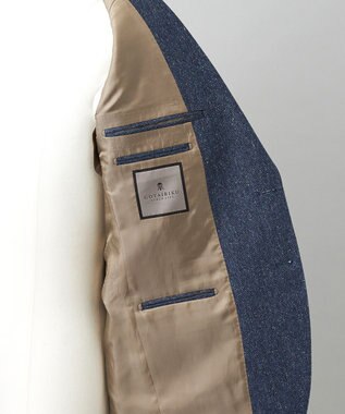 GOTAIRIKU 【MARLANE/マルラーネ】ウールシルク ホームスパン スーツ（ネイビー） ネイビー系8