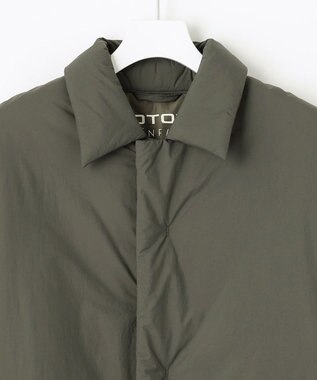 UNFILO 【訳アリ特価】HOTOPIA ロングコート ダークグリーン系