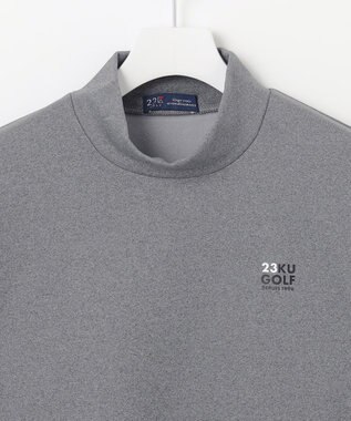 23区GOLF 数量限定！お得セット【MEN】撥水ベスト×モックネックシャツ ブラック系