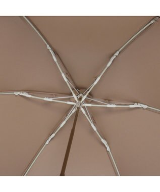 MOONBAT GRACY(グレイシー) 晴雨兼用日傘 折りたたみ傘 T/C Shirts stripe テラコッタ