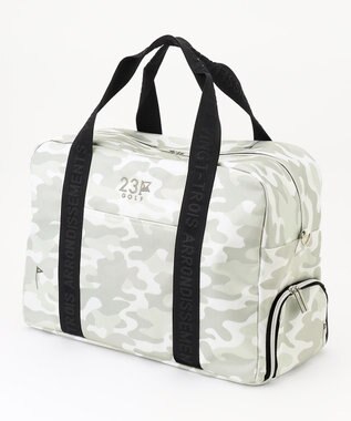23区GOLF 【UNISEX】カモフラ柄 ボストンバッグ ホワイト系5