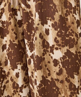 AMERICAN HOLIC アソート柄ジャカードパンツ Brown