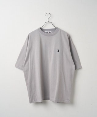 WEGO 【ユニセックス着用ITEM】別注USPOLO　ヘビーウエイトBIGT（S） グレー