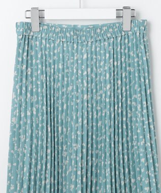 ANY SIS S エアリープリーツ スカート ミントベース