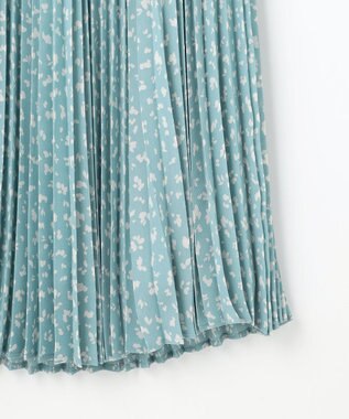 ANY SIS S エアリープリーツ スカート ミントベース