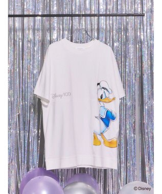 Green Parks Ｄｉｓｎｅｙ１００ドナルド・ダッグ／Ｔシャツ White