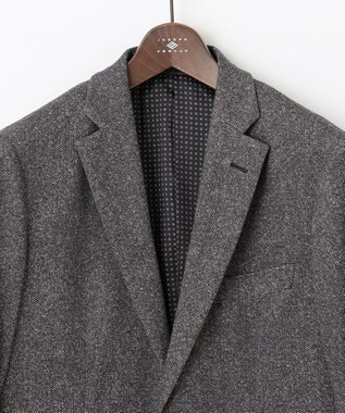 JOSEPH ABBOUD 【ストレッチ】エアロムリネ コンフォートジャージジャケット ライトグレー系