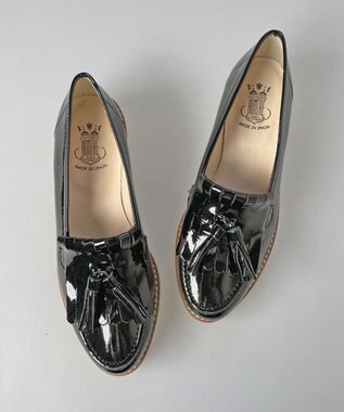 BONTRE 【BONTRE/ボントレ】厚底タッセルローファー ブラック