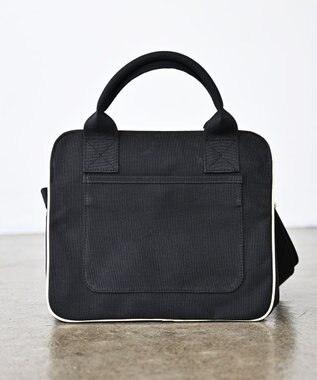 YUSHI ARLE - 2WAY SHOULDER 帆布手さげ&ショルダーバッグ ブラック