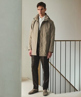 GOTAIRIKU あのBIZポロが 長袖に【仕事で着られる】キレイめ 鹿の子 ビズポロシャツ_ロング ホワイト系