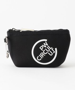 PW CIRCULUS 【UNISEX】ロゴ ポーチ ブラック系