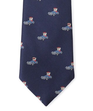 J.PRESS MEN 【JOKE TIE COLLECTION】ハンサムダンドライブ ネクタイ ネイビー系7