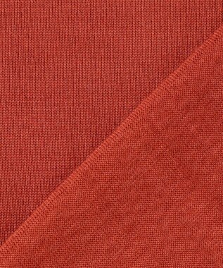 BEIGE， 【洗える・VERY NaVY12月号掲載】LA MONNAIE / バイカラーウールタートルニット OrangeRed × Caramel