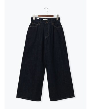 Te chichi 【EDWIN別注】ワイドデニムパンツ ネイビー