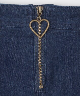 ANY KIDS リボン ポケット スカート デニム