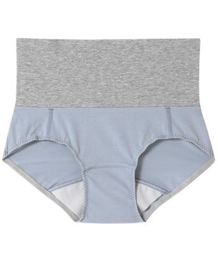 une nana cool 綿ベア天竺 カラーブロッキング サニタリーショーツ OB