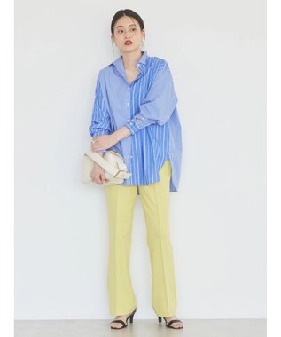 AMERICAN HOLIC 美・美・美　ポンチフレアパンツ Yellow