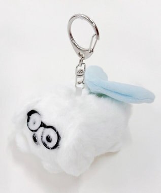 WEGO ふりふりメガネドッグぬいぐるみキーホルダー