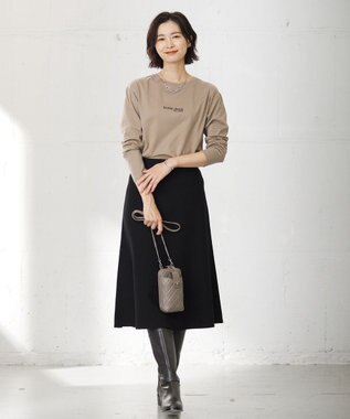 J.PRESS LADIES リング チェーン ネックレス シルバー系